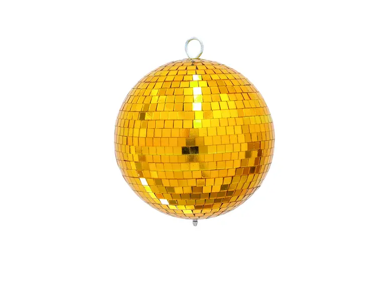 EUROLITE Mirror ball 20cm gold 